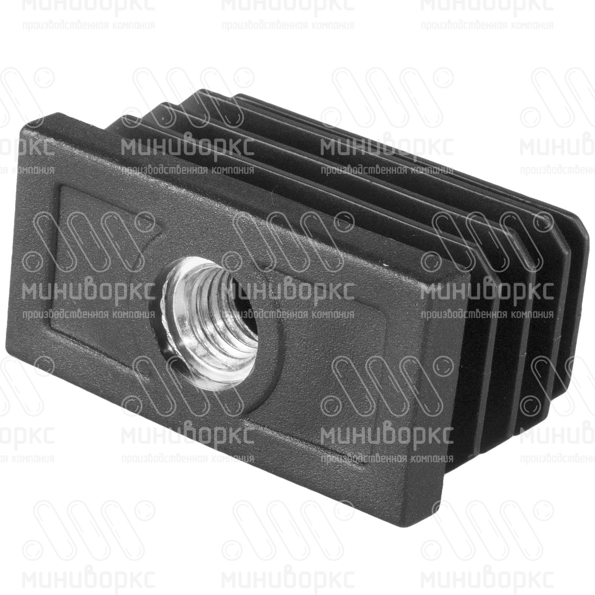 Комплекты прямоугольных заглушек с опорами 50x25 – 25-50M10.D50x55 | картинка 6