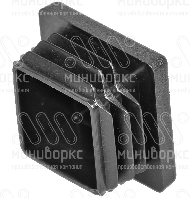 Заглушки квадратные для труб 30x30 – ILQ30-GRIGIO | картинка 2