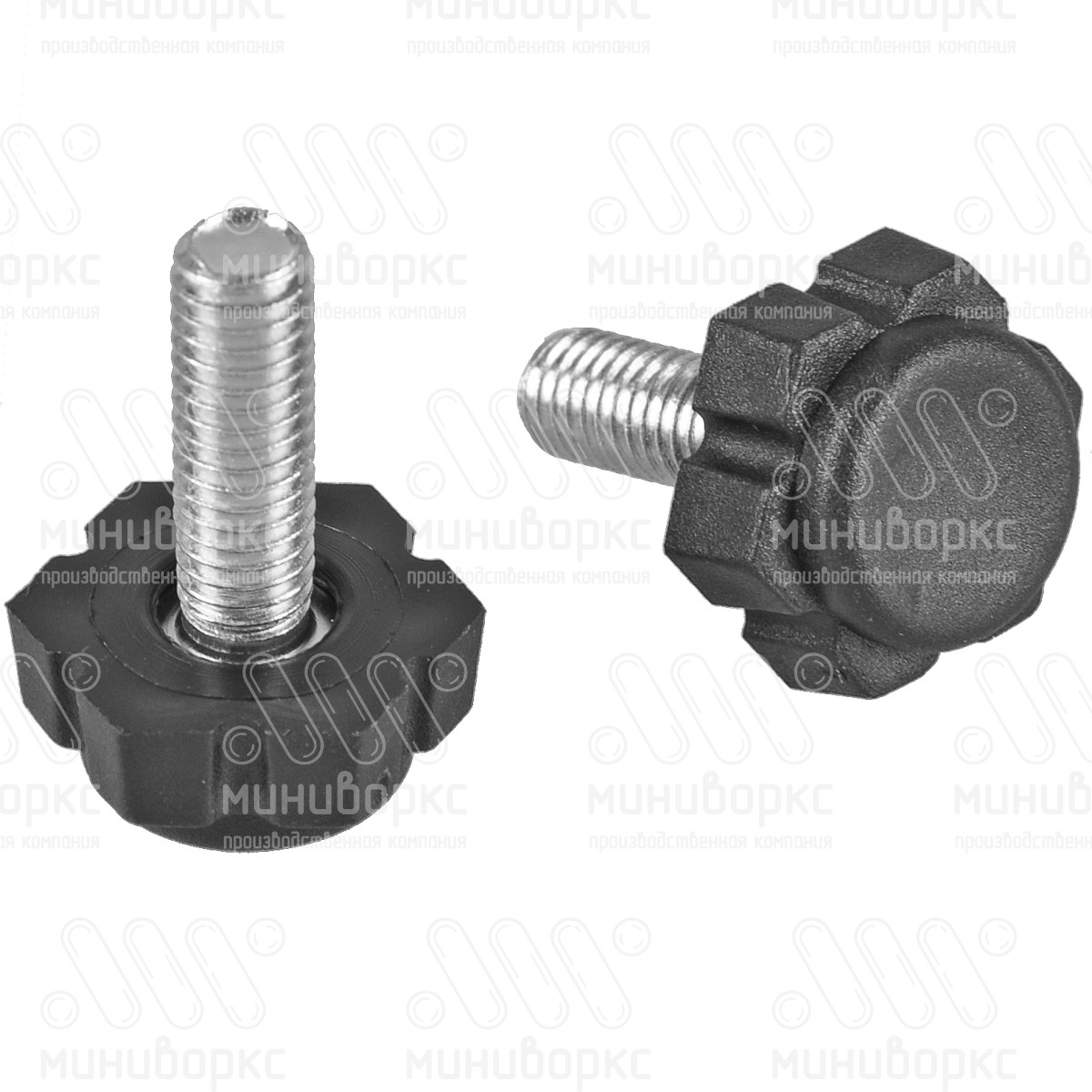 Опора резьбовая  m6x18 19 – 19М6-18ЧС | картинка 4