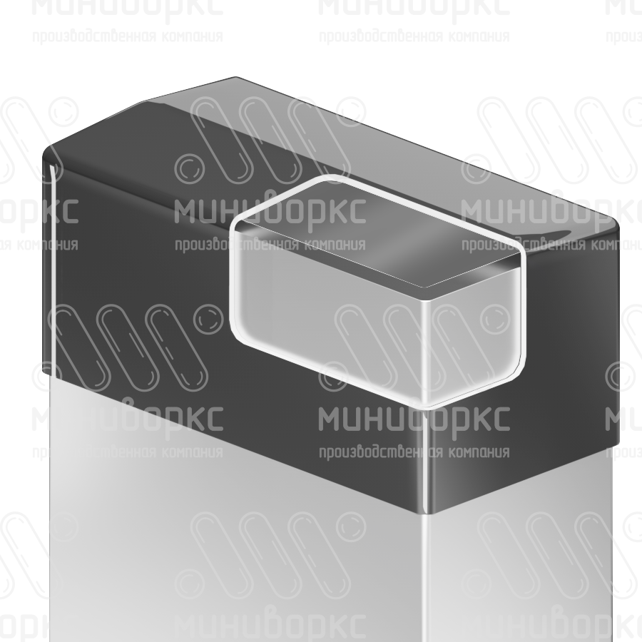 Заглушки для прямоугольной трубы 28x66 – CBPR66x28 | картинка 4