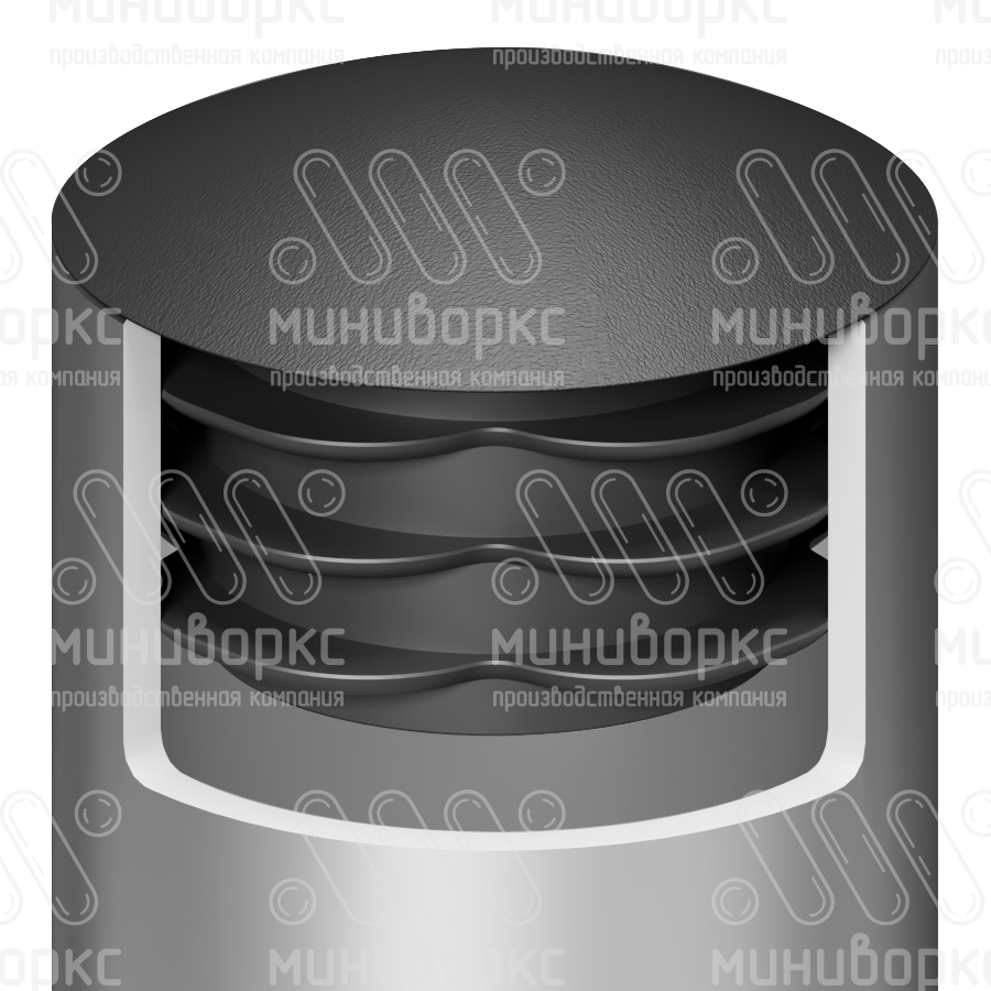 Заглушки для круглой трубы 60 – ILTB60 | картинка 4