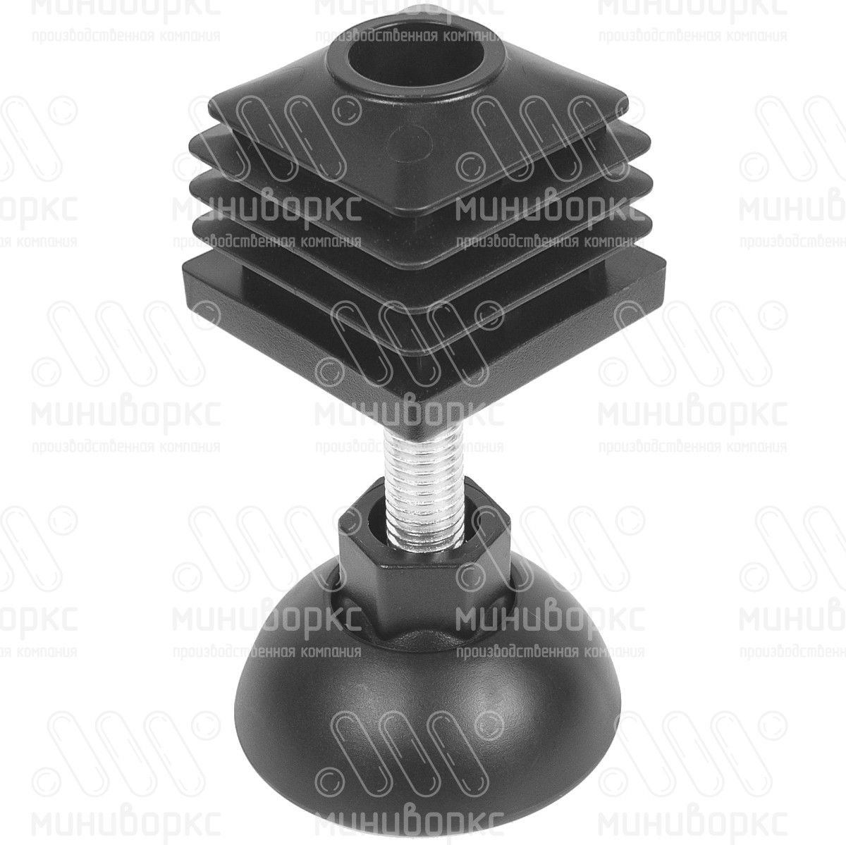 Комплекты квадратных заглушек с опорами 40x40 – 40-40M10.D50x30 | картинка 1