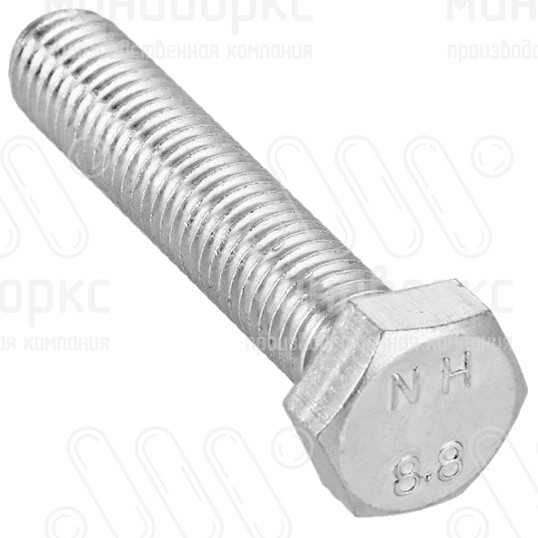 Болты, винты – DIN933-M8x80 | картинка 1