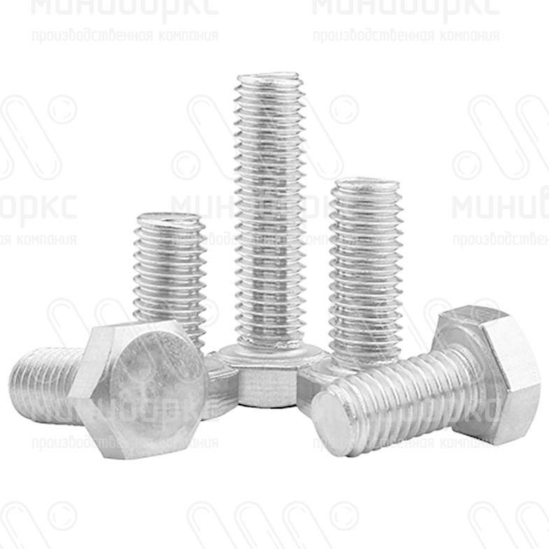 Болты, винты – DIN933-M8x80 | картинка 2