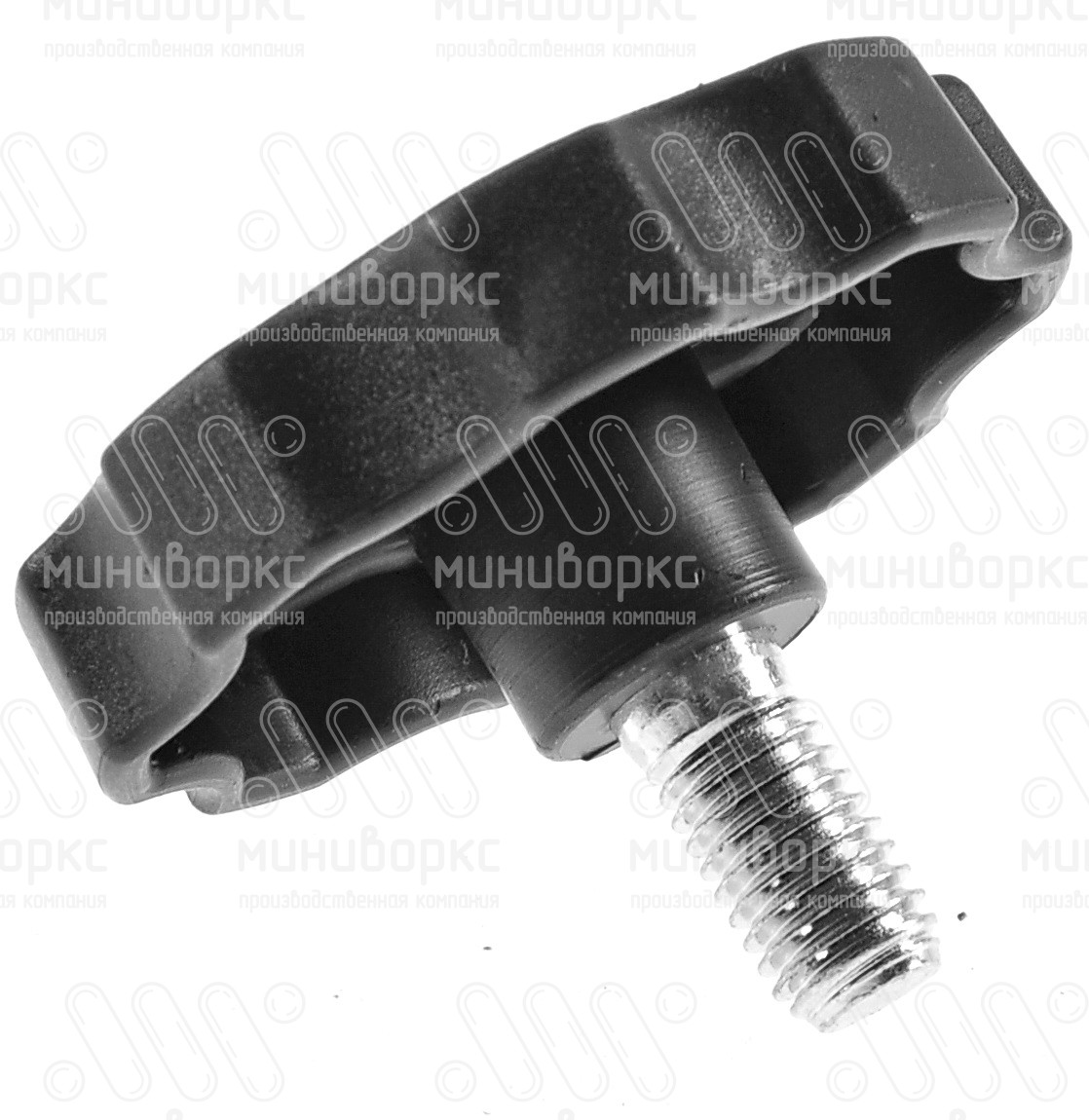 Фиксатор пластиковый с рукояткой m10x20 60 – 114122040N | картинка 2