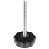 Фиксатор пластиковый с рукояткой m8x100 60 – Ф60М8-100БН