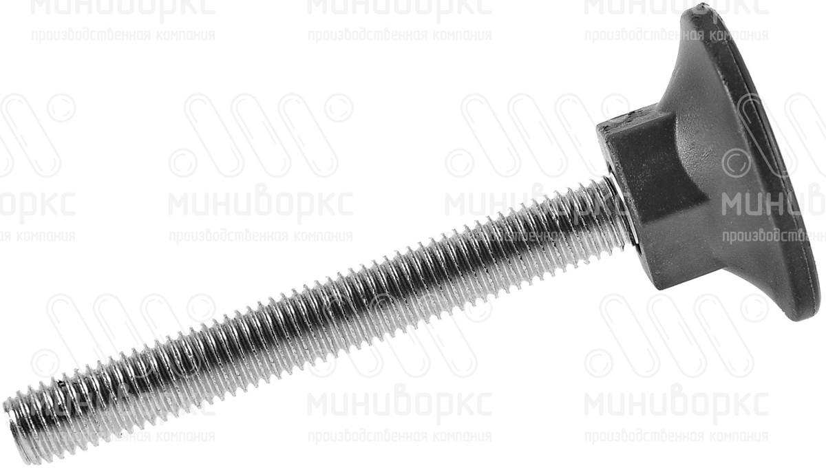 Опора резьбовая  m12x100 48 – 48М12-100ЧС | картинка 2